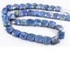Beads, Lapis (natural), 11-16mm hand-cut smooth Tumble C grade, Mohs hardness 5-6. Sold per 9 Inch Strand Royal Blue color beads. Lapis lazuli is a deep blue with a touch of purple and flecks of iron pyrite. Lapis consists of Lapis (blue, calcite (white streaks) and silver flakes of pyrite. Deep blue color gemstones are of best kind. 